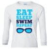 Ultra Cotton® Youth Long Sleeve T-Shirt. Thumbnail