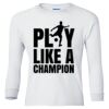 Ultra Cotton® Youth Long Sleeve T-Shirt. Thumbnail