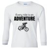 Ultra Cotton® Youth Long Sleeve T-Shirt. Thumbnail