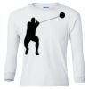 Ultra Cotton® Youth Long Sleeve T-Shirt. Thumbnail