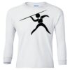 Ultra Cotton® Youth Long Sleeve T-Shirt. Thumbnail