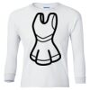 Ultra Cotton® Youth Long Sleeve T-Shirt. Thumbnail
