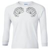 Ultra Cotton® Youth Long Sleeve T-Shirt. Thumbnail