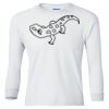 Ultra Cotton® Youth Long Sleeve T-Shirt. Thumbnail