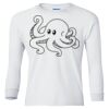 Ultra Cotton® Youth Long Sleeve T-Shirt. Thumbnail