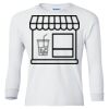 Ultra Cotton® Youth Long Sleeve T-Shirt. Thumbnail