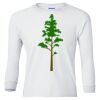 Ultra Cotton® Youth Long Sleeve T-Shirt. Thumbnail