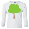 Ultra Cotton® Youth Long Sleeve T-Shirt. Thumbnail