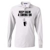 SpotShield™ 50/50 Long Sleeve Sport Shirt. Thumbnail
