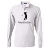 SpotShield™ 50/50 Long Sleeve Sport Shirt. Thumbnail