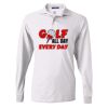SpotShield™ 50/50 Long Sleeve Sport Shirt. Thumbnail