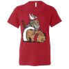 Youth Short Sleeve Crewneck Jersey Tee. Thumbnail