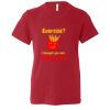 Youth Short Sleeve Crewneck Jersey Tee. Thumbnail