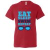 Youth Short Sleeve Crewneck Jersey Tee. Thumbnail