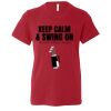 Youth Short Sleeve Crewneck Jersey Tee. Thumbnail
