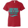 Youth Short Sleeve Crewneck Jersey Tee. Thumbnail