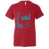 Youth Short Sleeve Crewneck Jersey Tee. Thumbnail